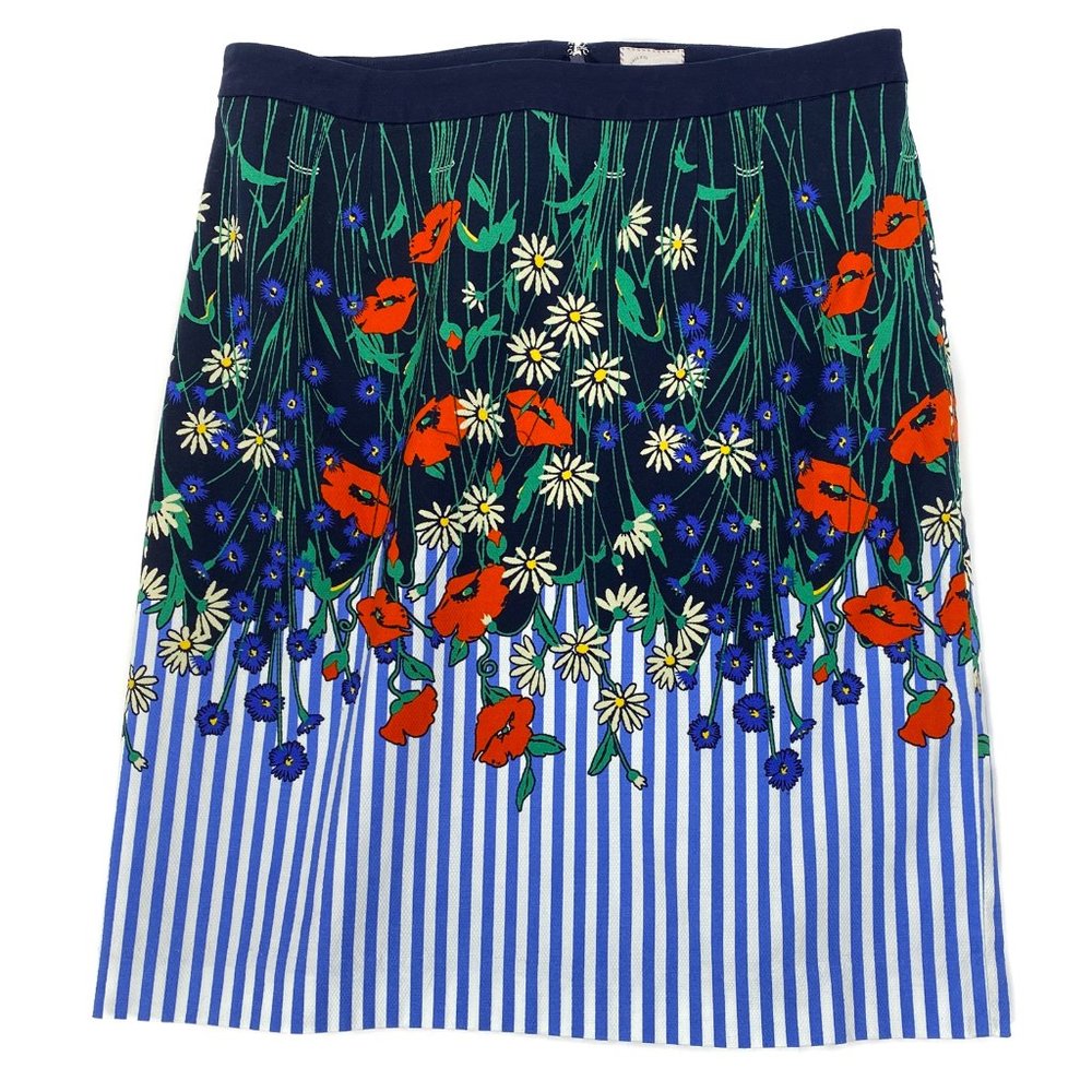 Postmark Skirt Anthropologie Vertical Garden Lined
